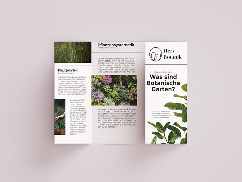 Botanik Flyer
