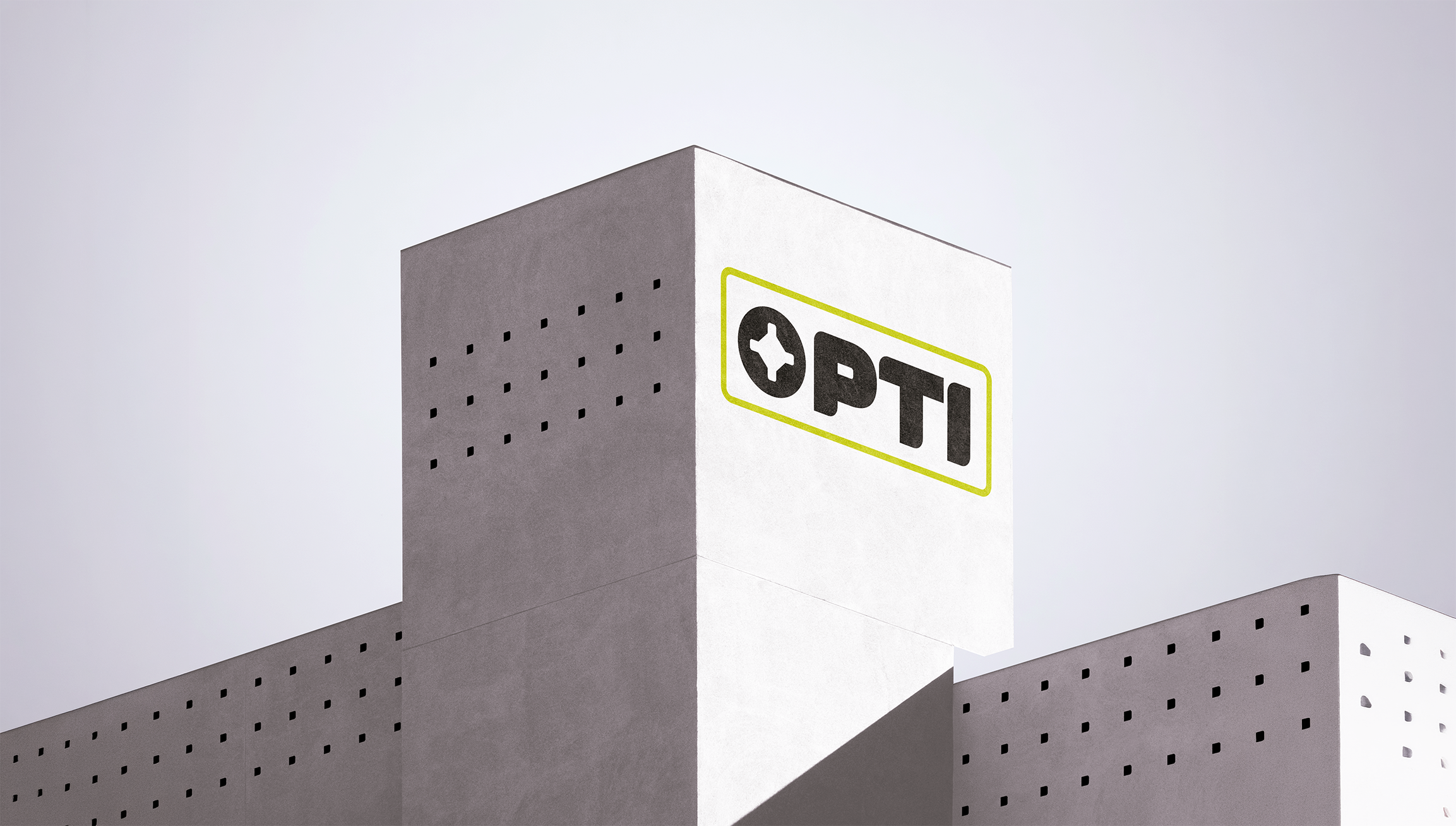 Opti Logo Gebäude